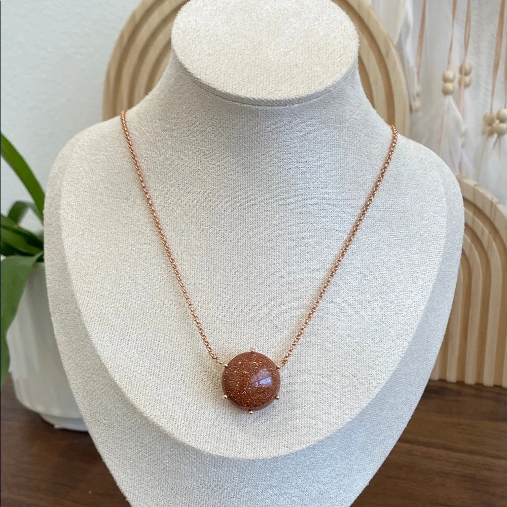New Hespera Colorado Sunstone Pendant Necklace